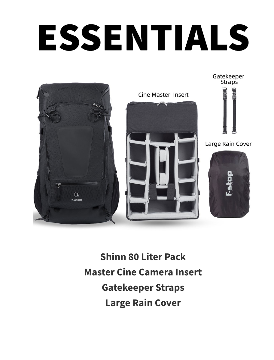 F-Stop Shinn DuraDiamond 80L Mochila de Aventura para Cámara Paquete Esencial - 5