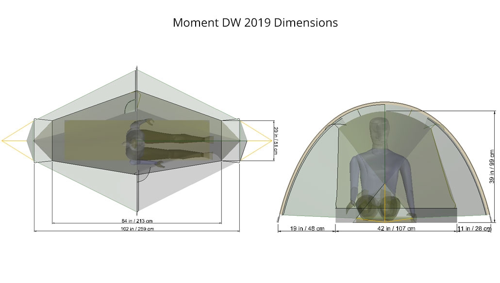 Tarptent Moment DW med Solid innertält  - 12