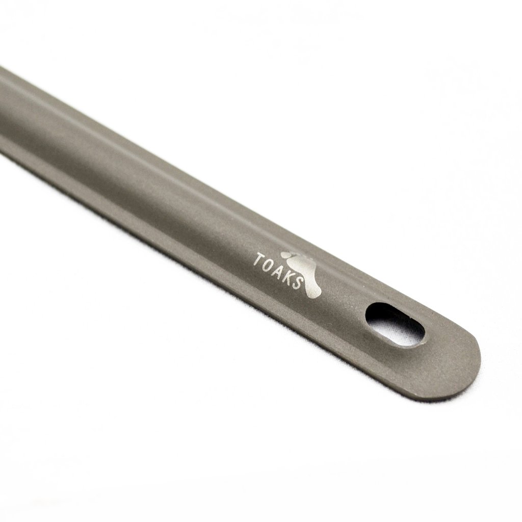 TOAKS Titanium Long handle Spoon with polished bowl - 2