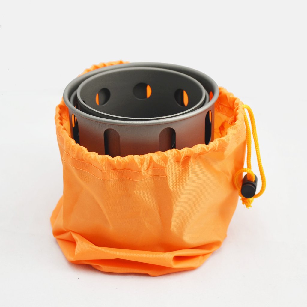 TOAKS Titanium Backpacking Wood burning Stove (small)  - 2