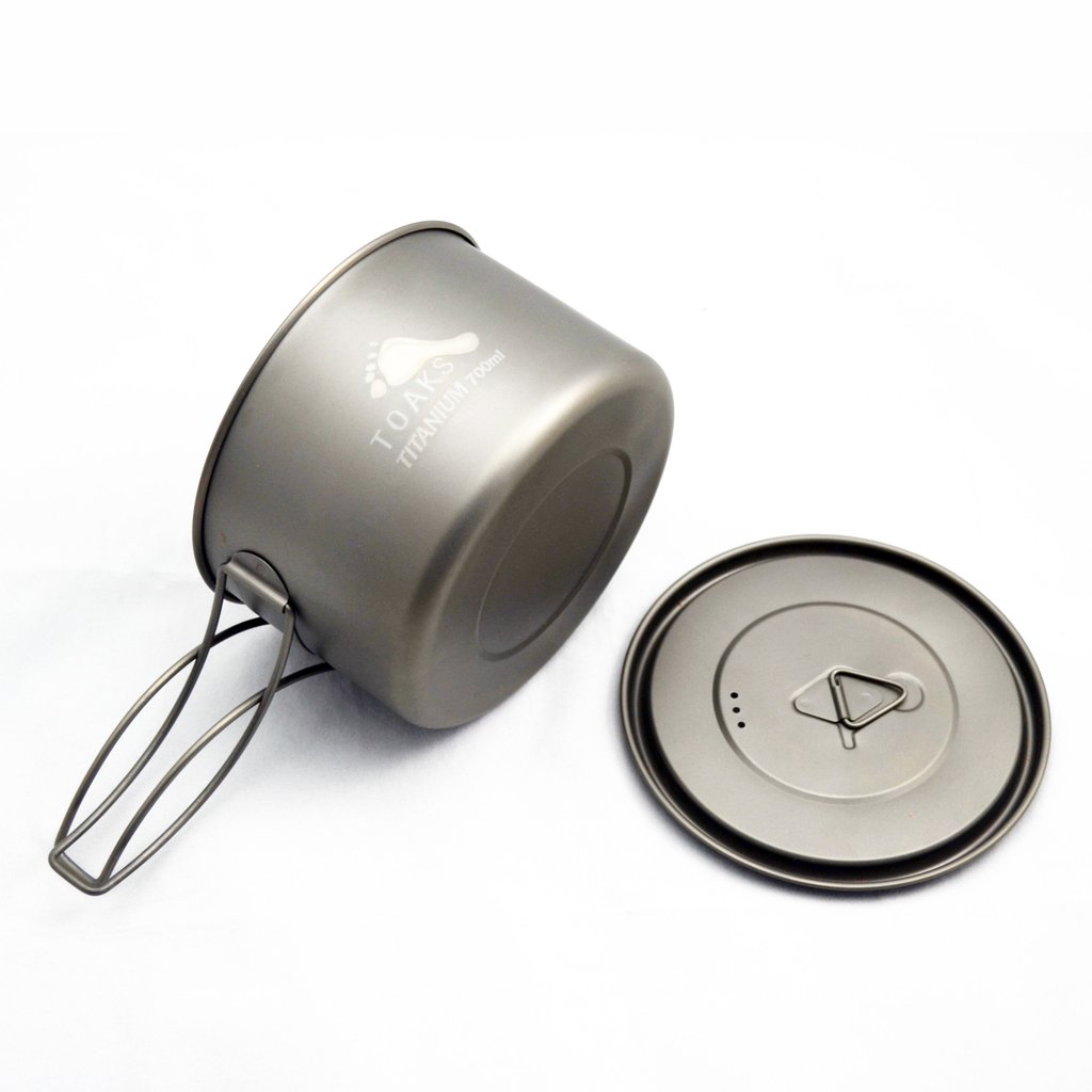 Toaks LIGHT TI 700ml pot - Backpackinglight.dk