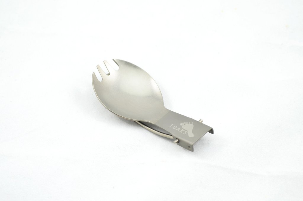 TOAKS titanium folding spork - 2