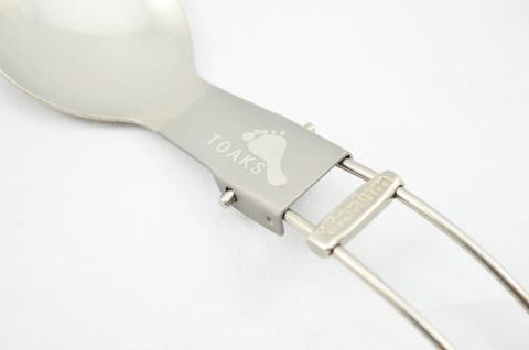 TOAKS titanium folding spork - 3