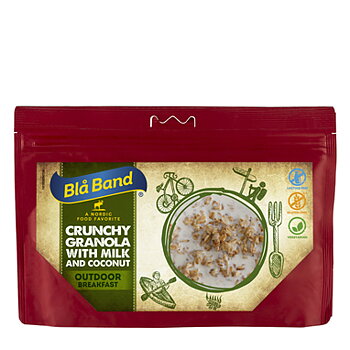 Crispy Granola with Milk and Coconut