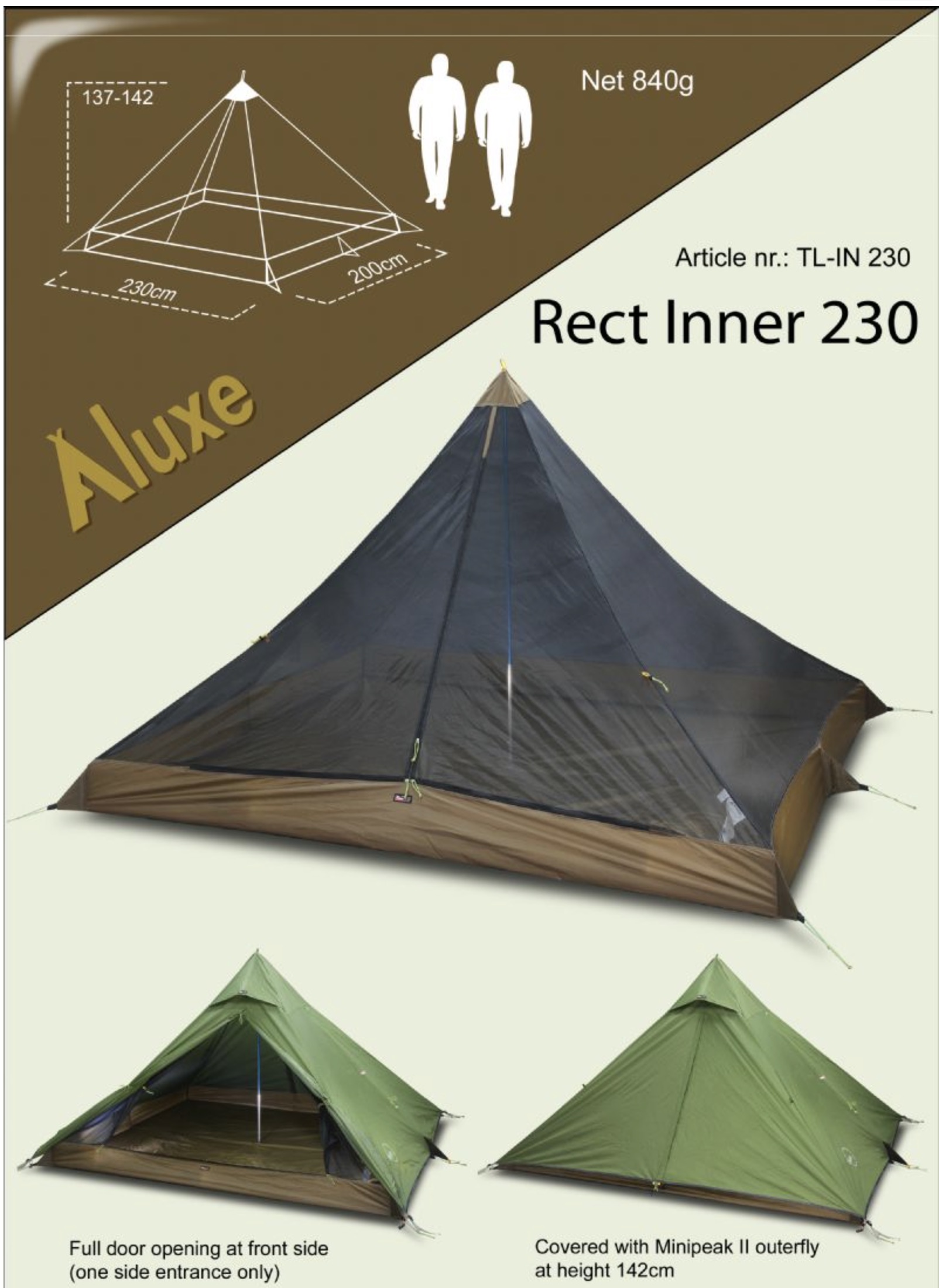 2 person tents - Backpackinglight.dk