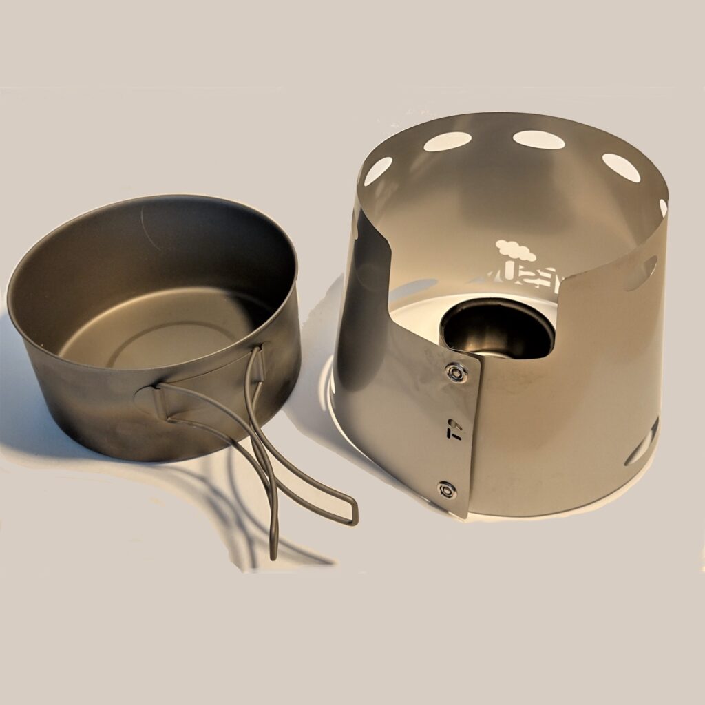 Vesuv Windshields for Toaks pots 900ml - diameter 130mm - 5