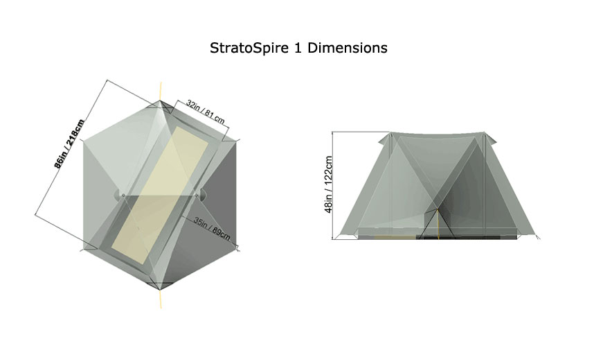 Tarptent Stratospire 1 with solid innertent  - 12