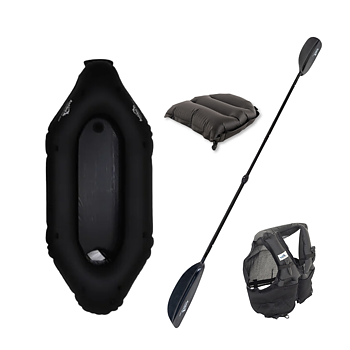 Package: Anfibio Nano RTC with paddle, seat and life jacket
