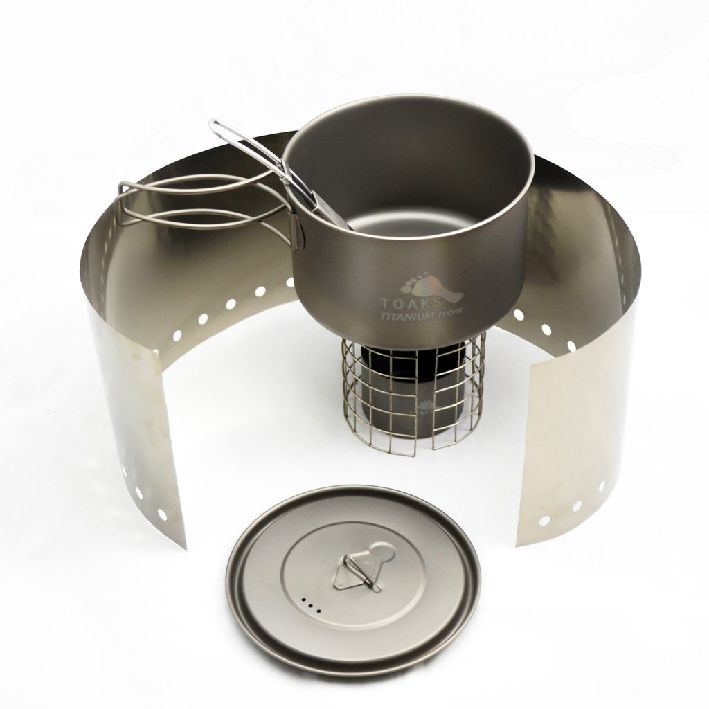 Toaks Alcohol stove combo with 700ml pot - 5