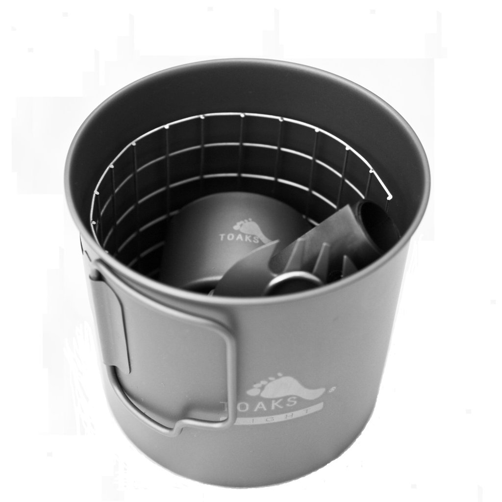 Toaks Alcohol stove combo with 700ml pot - 2