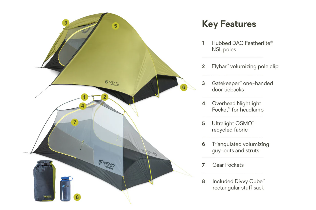 Nemo Hornet Osmo UL 3 - 8