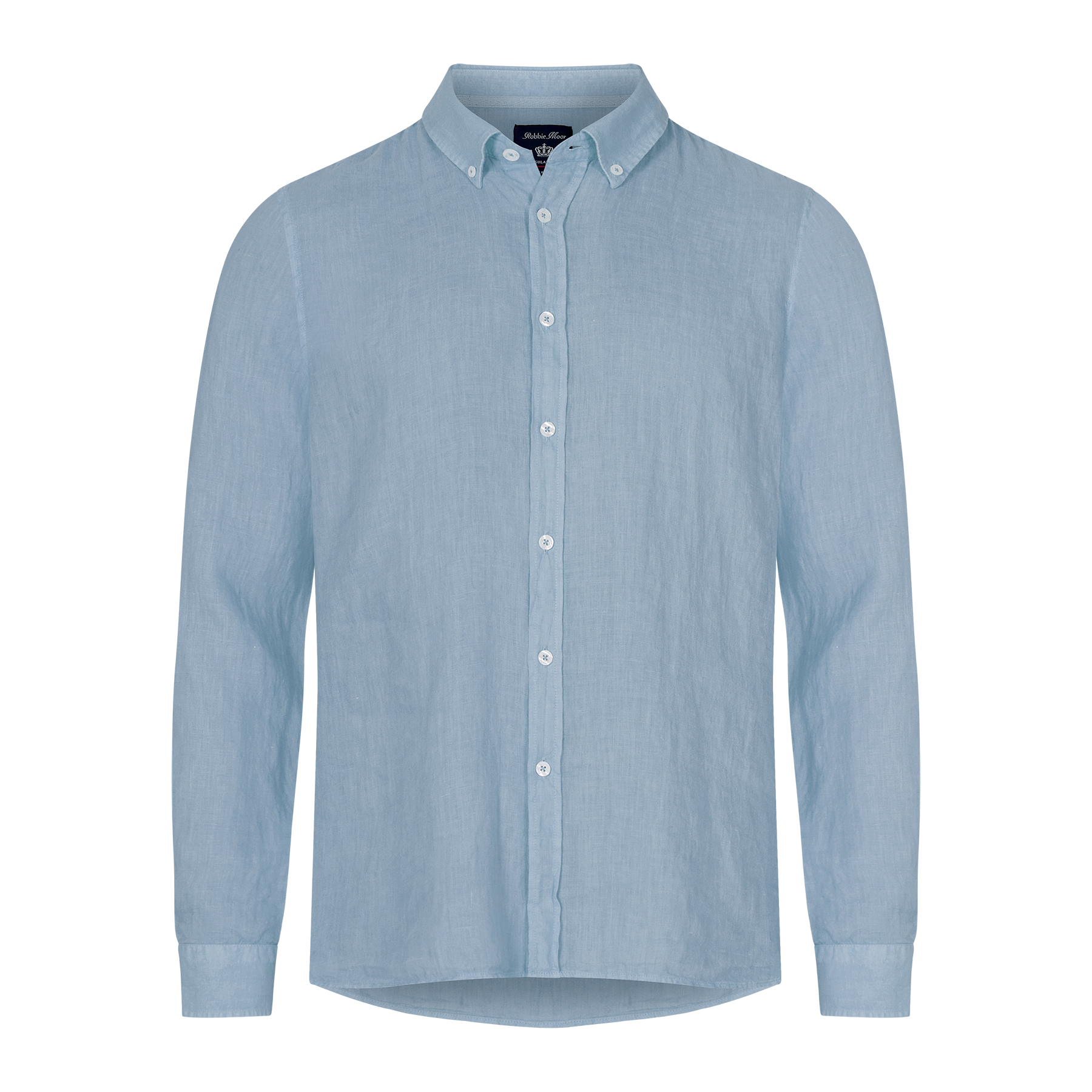 Linneskjorta Linston Light Blue - 2