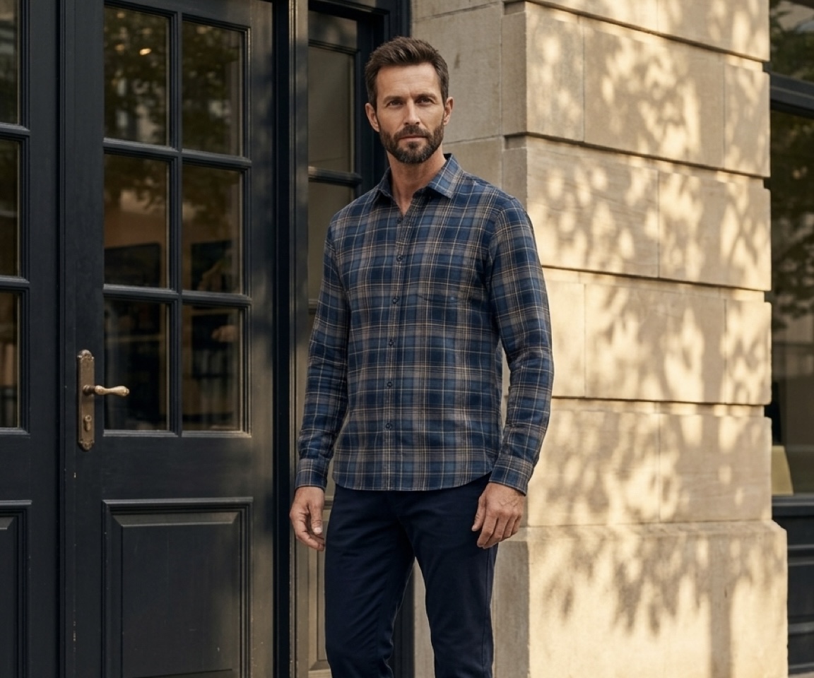 The Brushed Cotton Shirt Upptäck höstens flanellskjortor 