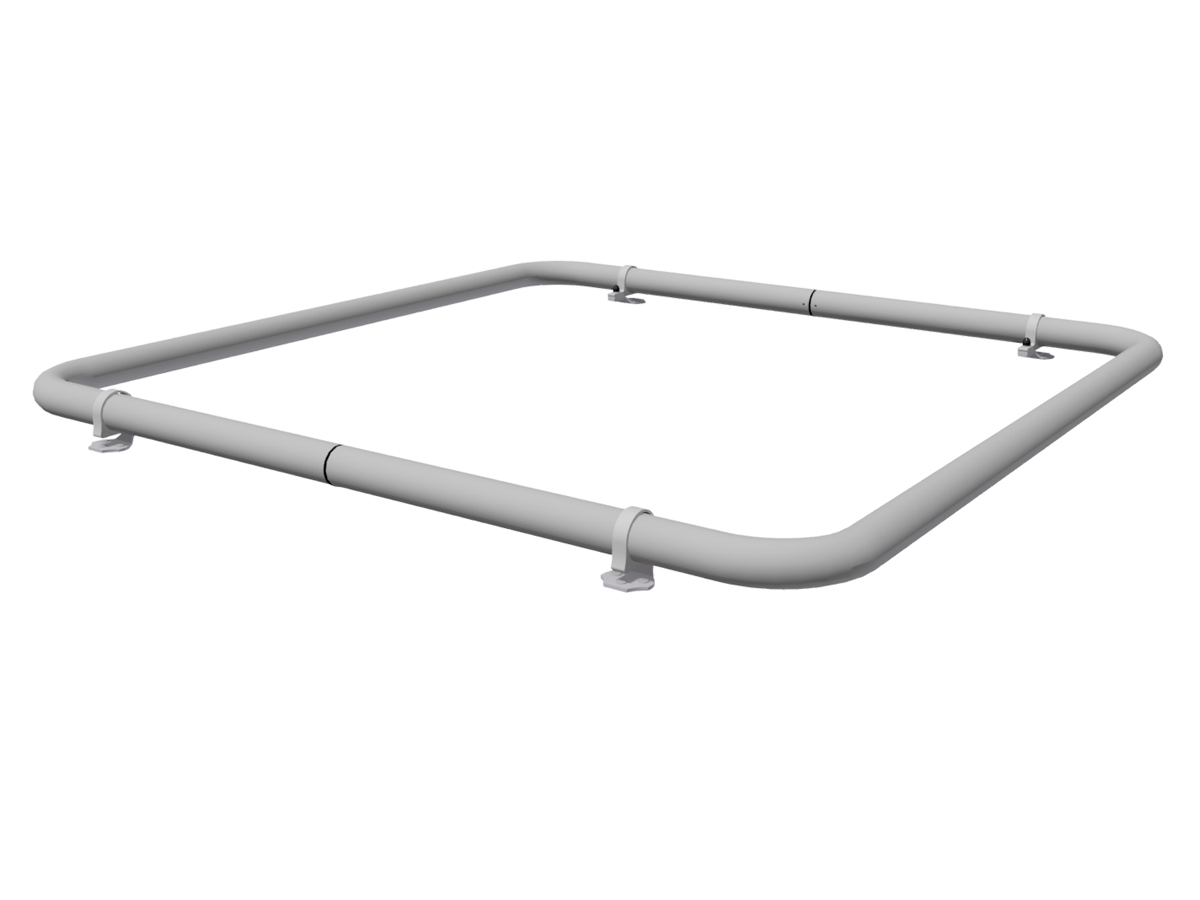 T-RACK MAXI Round roofbar Isuzu D-Max 21- WT-Metall Modul - 4