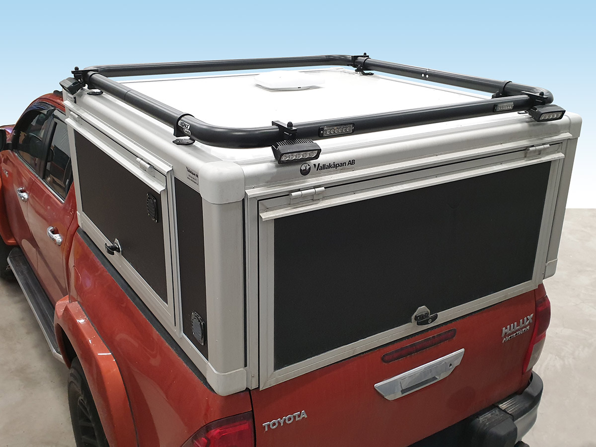 T-RACK MAXI Round roofbar Isuzu D-Max 21- WT-Metall Modul