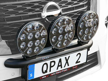 Q-LIGHT II Renault Trafic 15-20 frontbar for upp to 3pcs auxiliary lights 