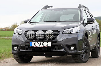 Q-LIGHT II  Subaru Outback 21- extraljusfäste (extraljusbåge) för upp till 3st lampor