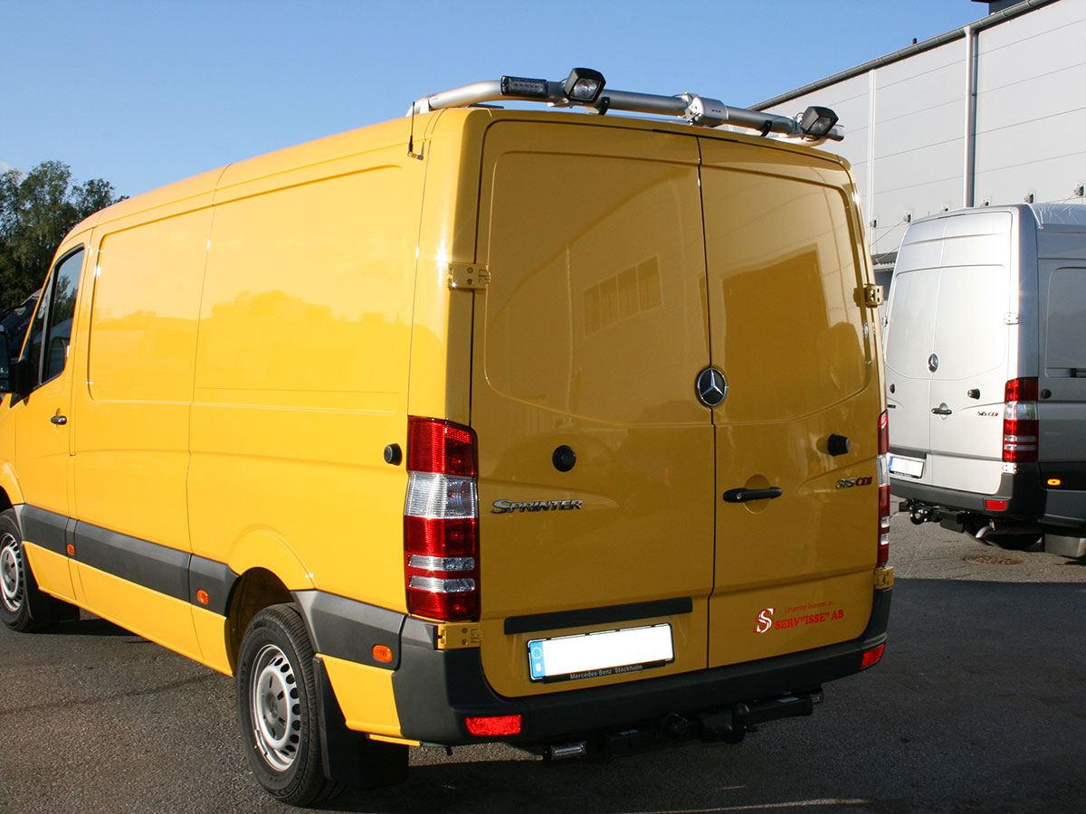 T-RACK rear roofbar Mercedes Sprinter H1 07-