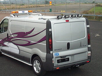 T-RACK bakre takbåge Renault Trafic H1 02-14