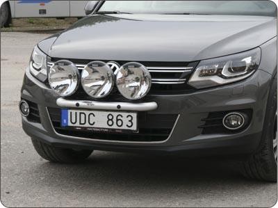 Q-LIGHT II VW Tiguan Sport & Style | Track & Field 12-15 Frontbar for up to  3pcs aux.lights - 2