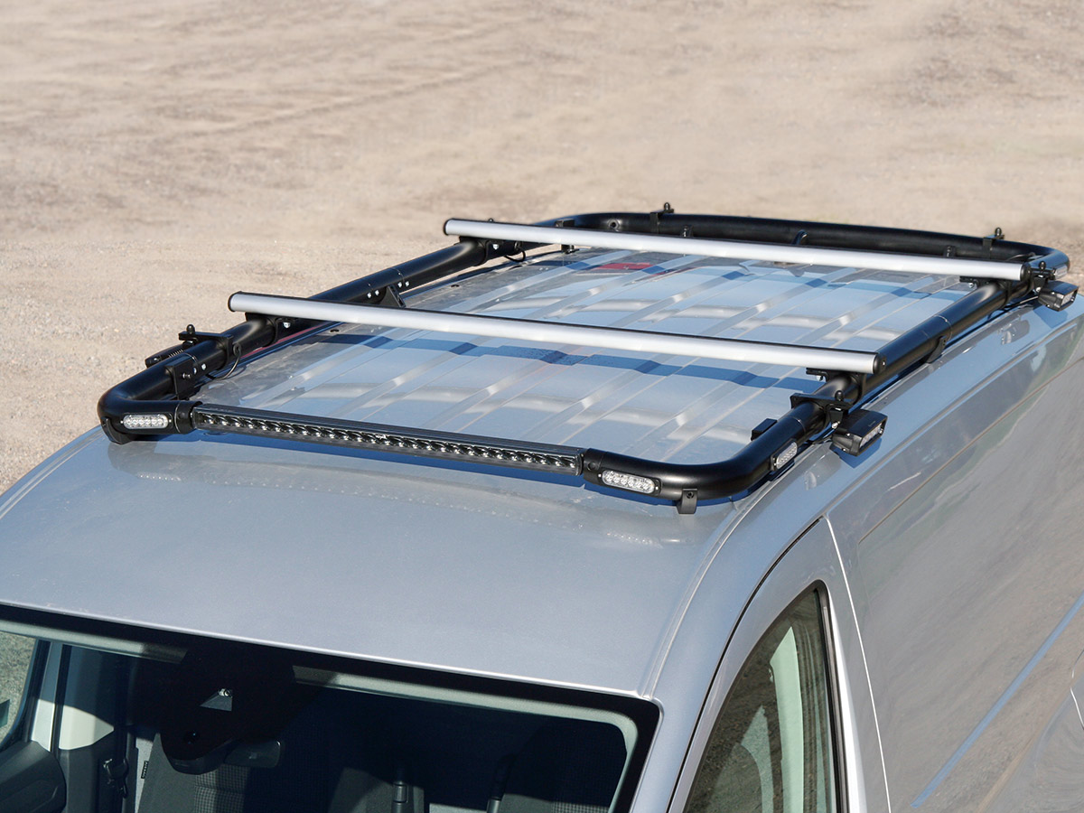 T-RACK MAXI takbåge VW Caddy Cargo HB 2755mm 21- Delad främre