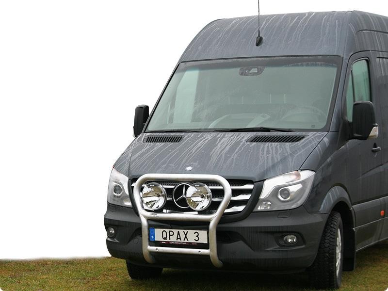 X-RACK Mercedes Sprinter 14-17 Extra light mount (front bar) for 2p lamps