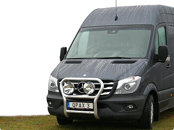 X-RACK Mercedes Sprinter 14-17 Extra light mount (front bar) for 2p lamps