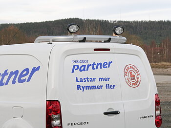 T-RACK bakre takbåge Peugeot Partner L2 08-18