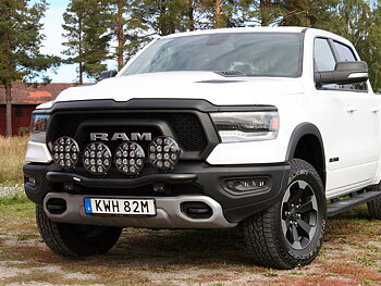Q-LIGHT RAM 1500 Rebel 19-24 Frontbar for 4pcs aux. lights