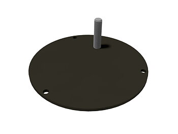 Fästplatta för Rotorljus Ø112mm