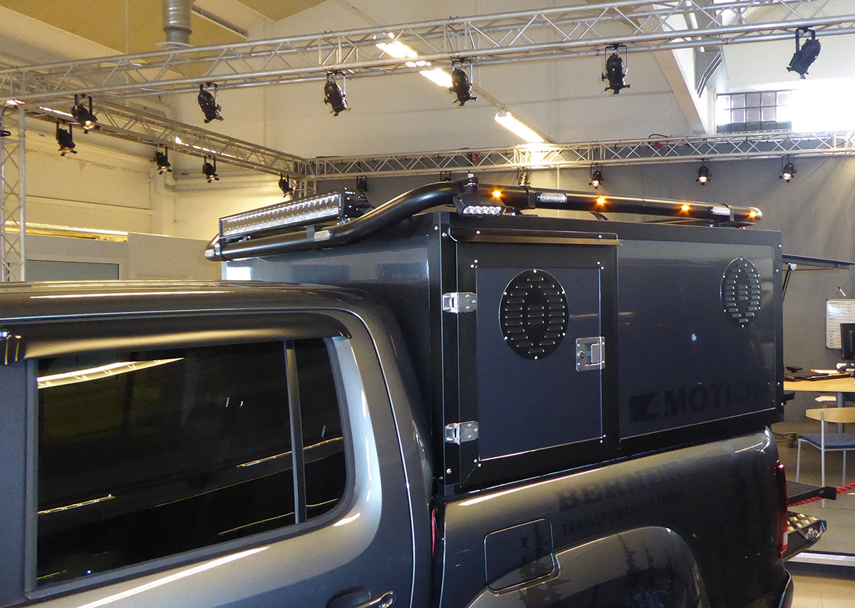T-RACK MAXI Design roofbar Isuzu D-Max 14-20 WT-Metall Modul - 3