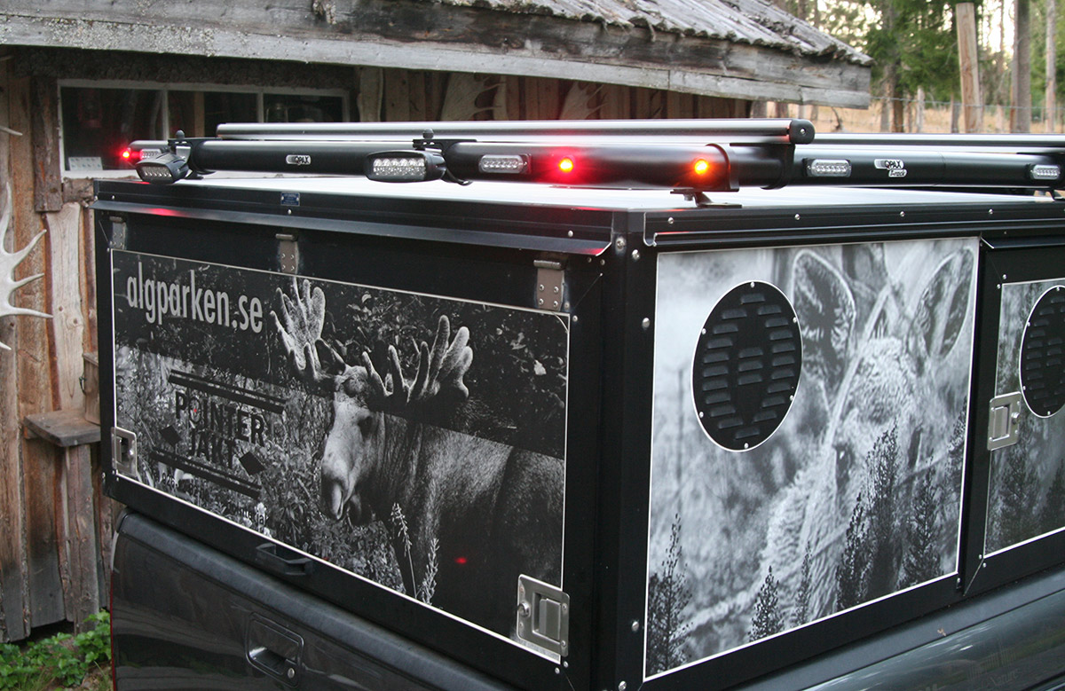 T-RACK MAXI Round roofbar Isuzu D-Max 14- Vallakåpan - 2