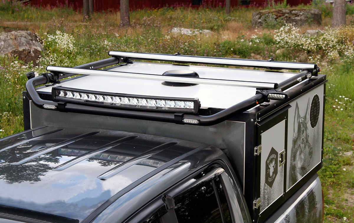 T-RACK MAXI Design roofbar Isuzu D-Max 14- Vallakåpan - 2
