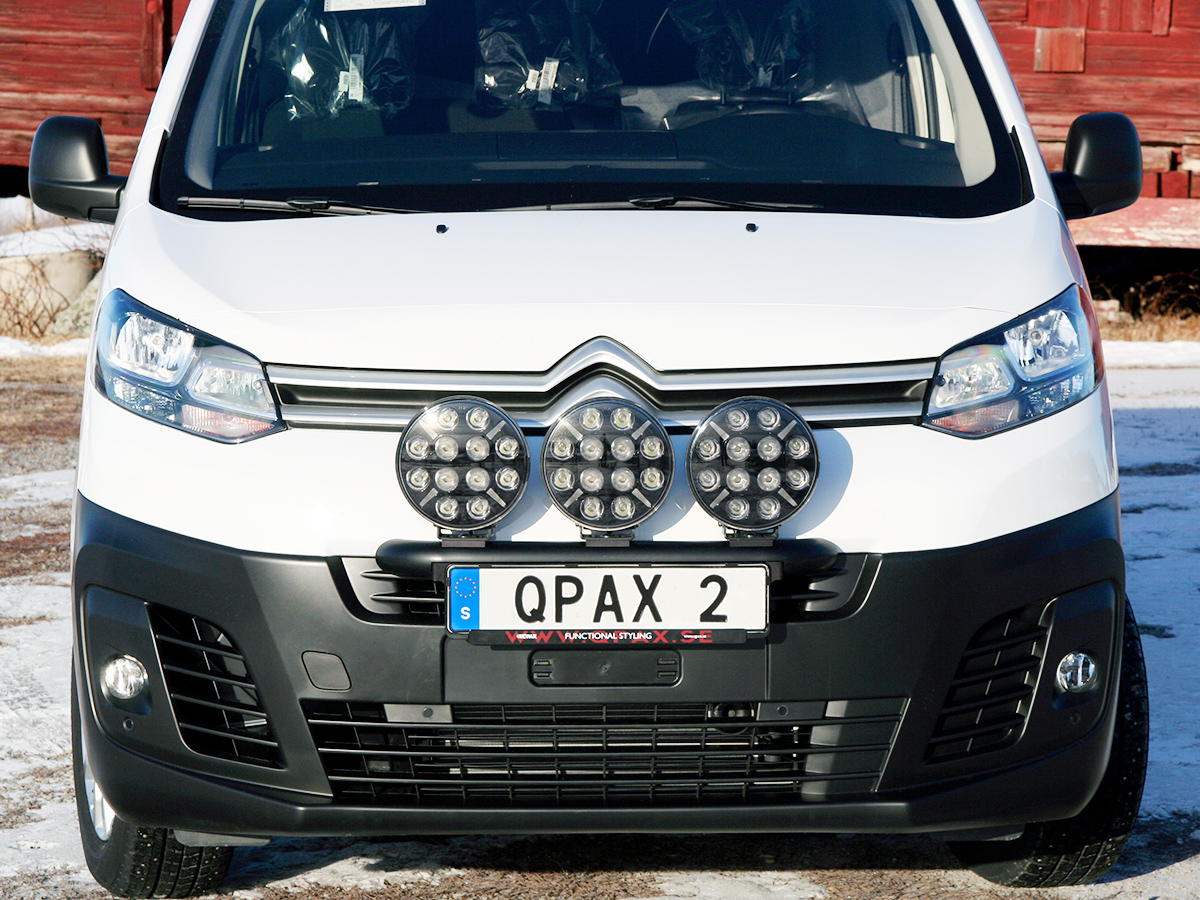 Q-LIGHT II Fiat Scudo 22- Frontbar for up to 3pcs of auxiliary lights