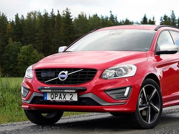 Q-LED Volvo XC60 08-17 fäste för LED-ramp (LED extraljus)