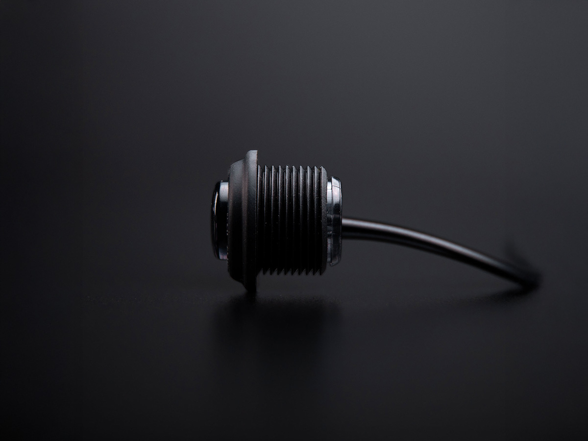 Freedom Black Raven Positionsljus Ø29mm - Vit - 3