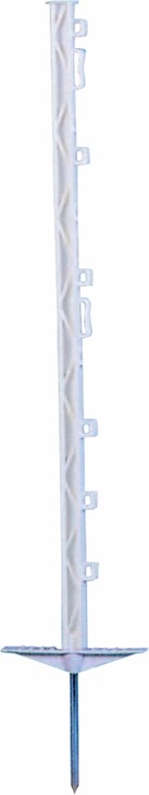 Super plastic pole Swedguard Pro+1300 mm white