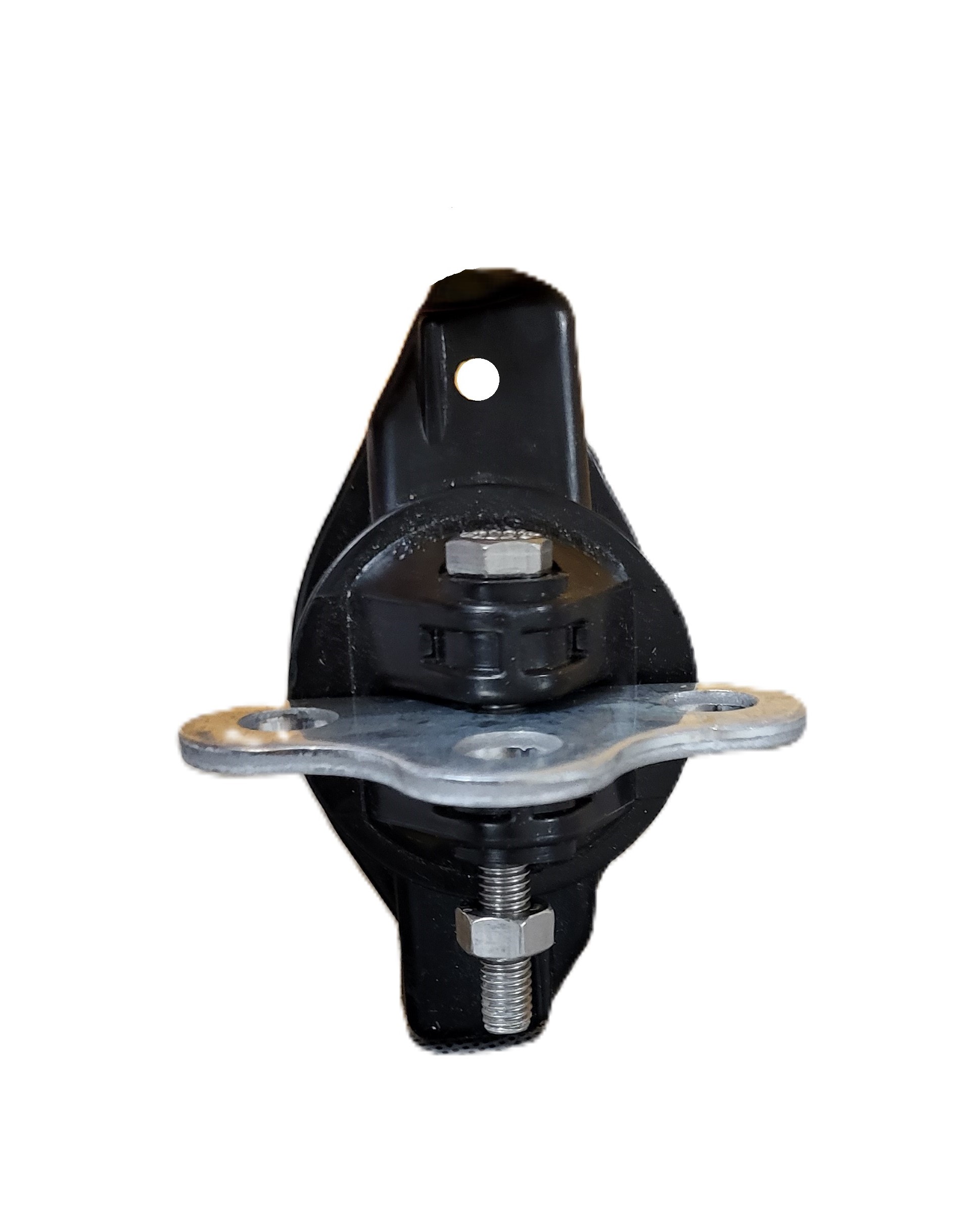  Gate handle anchor 3-way screw-on black