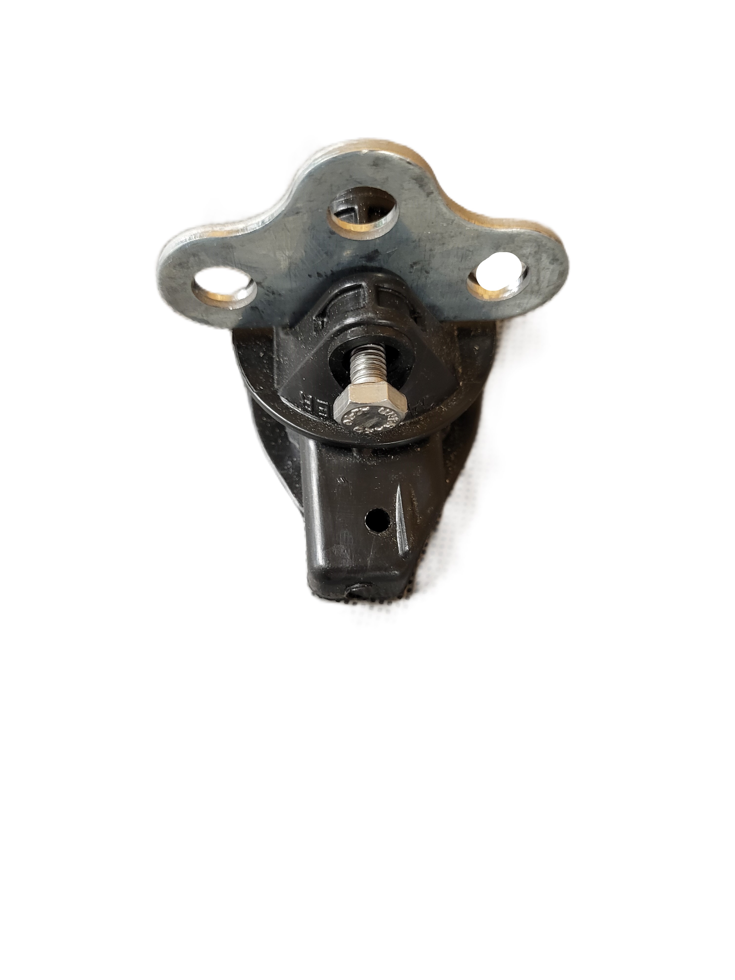  Gate handle anchor 3-way screw-on black - 2