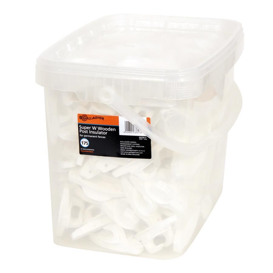 Gallagher Long-term insulator Equifence, White - 2