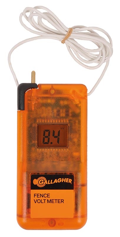 Gallagher digital voltmeter