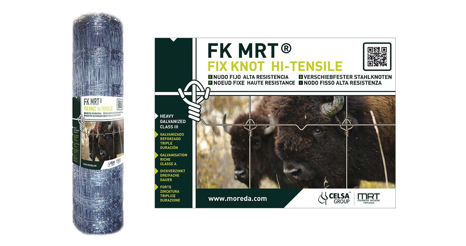 Moreda FK MRT Hjortnät 208/18/15, 100m