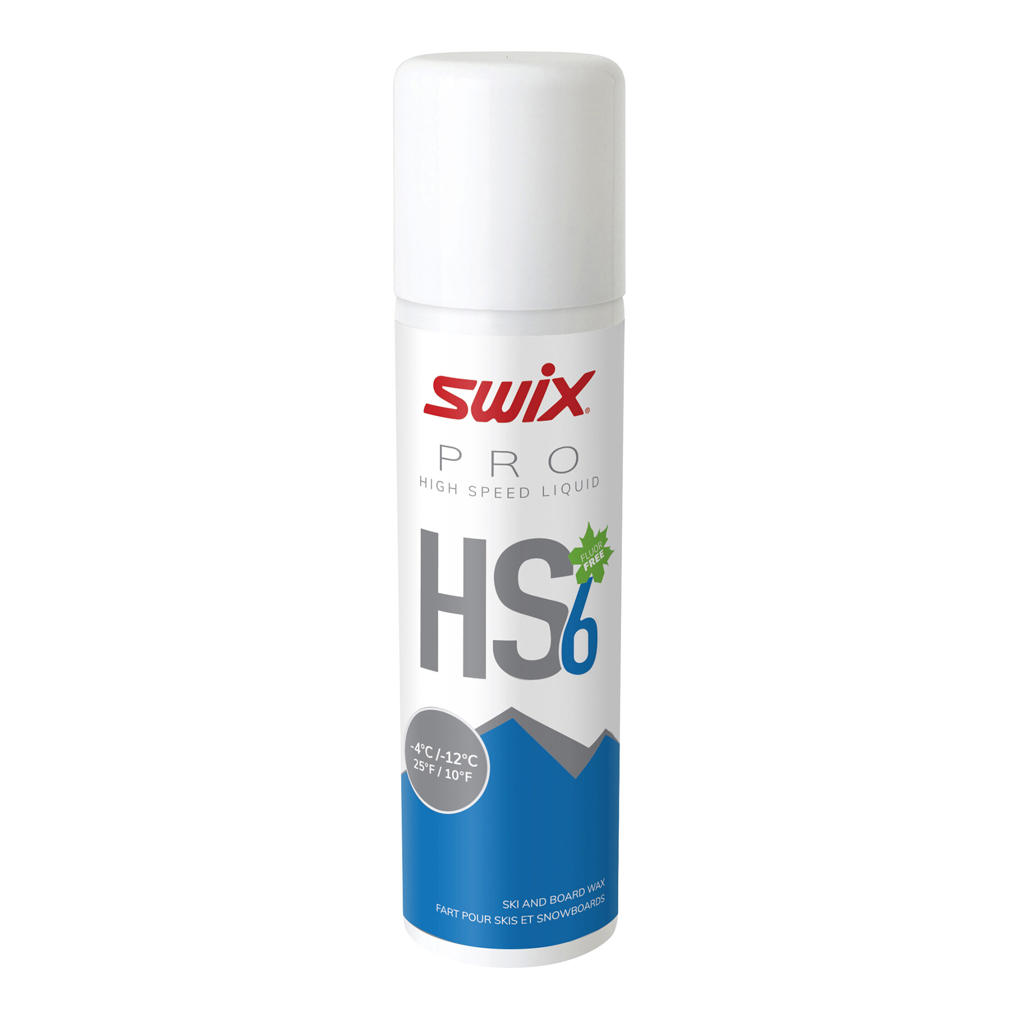 Swix Hs6 Liq.  -4°C/-12°C, 125Ml