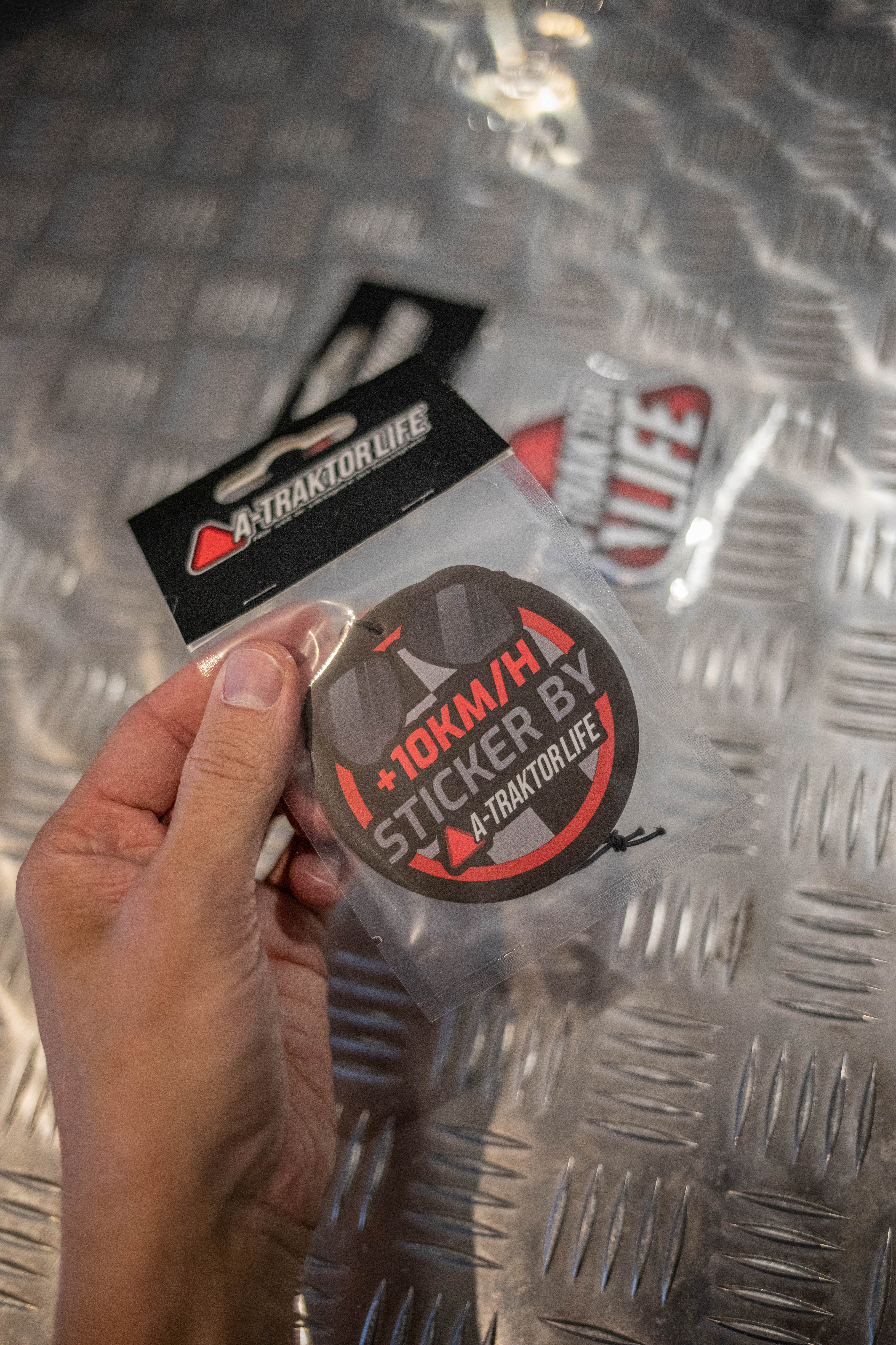 A-traktorlife Airfreshner/Doftis 10km/h extra - Jordgubb