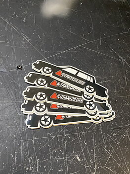 A-traktorlife Volvo 740-look Sticker 15cm