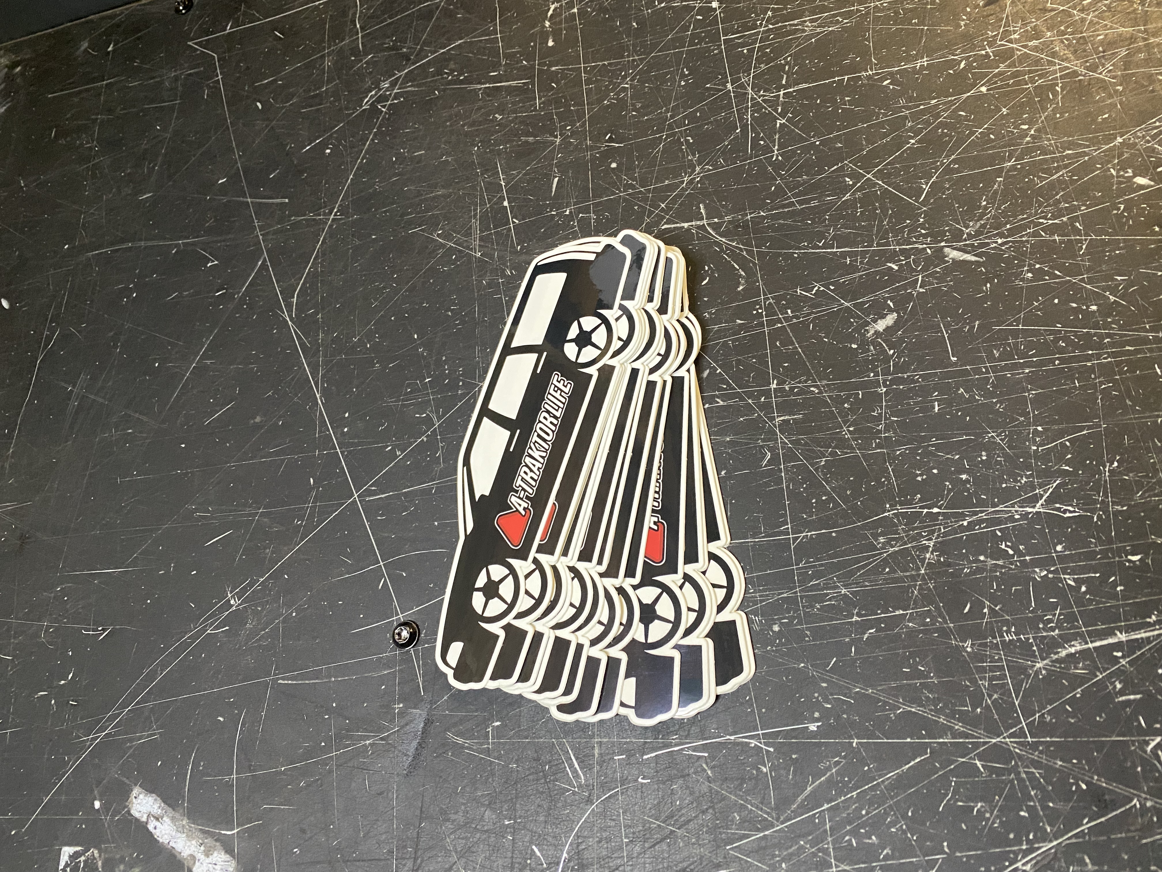 A-traktorlife Volvo V70-look Sticker 15cm