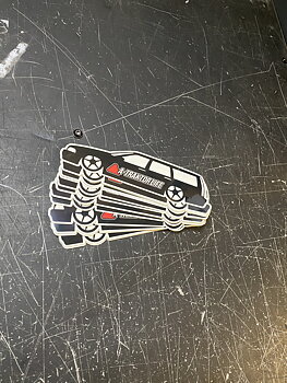 A-traktorlife Volvo V70-look Sticker 15cm