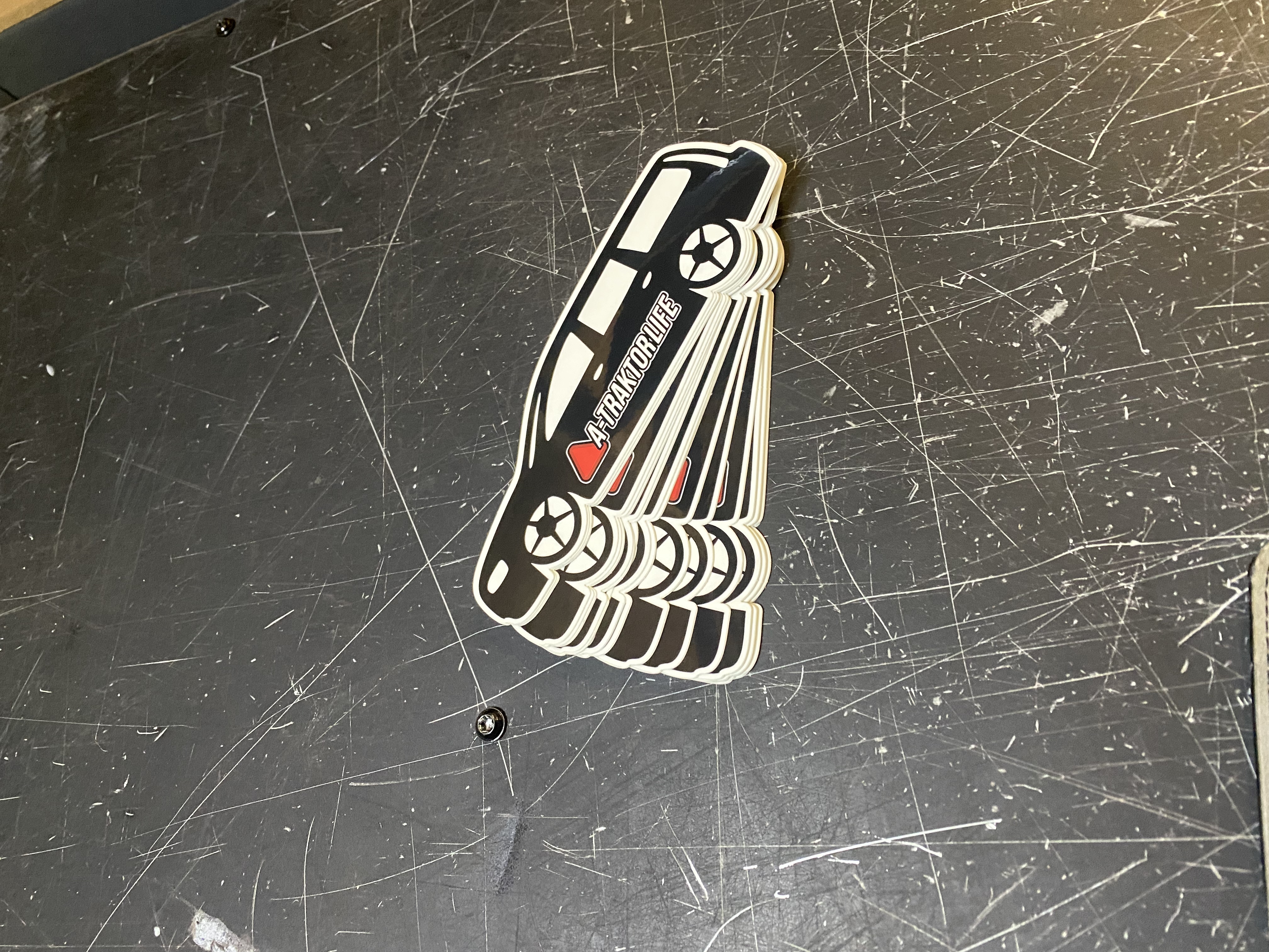 A-traktorlife Volvo V70N-look Sticker 15cm