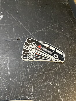 A-traktorlife Volvo V70N-look Sticker 15cm