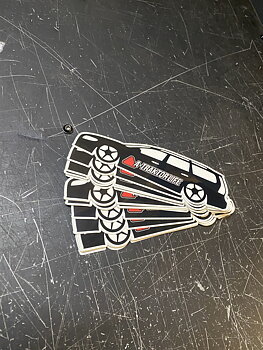 A-traktorlife Volvo V70II / Fas2-look Sticker 15cm